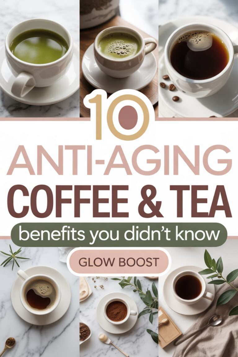 10 Anti-Aging Coffee and Tea Benefits You Didn't Know 3 10 Anti-Aging Coffee and Tea Benefits You Didn’t Know