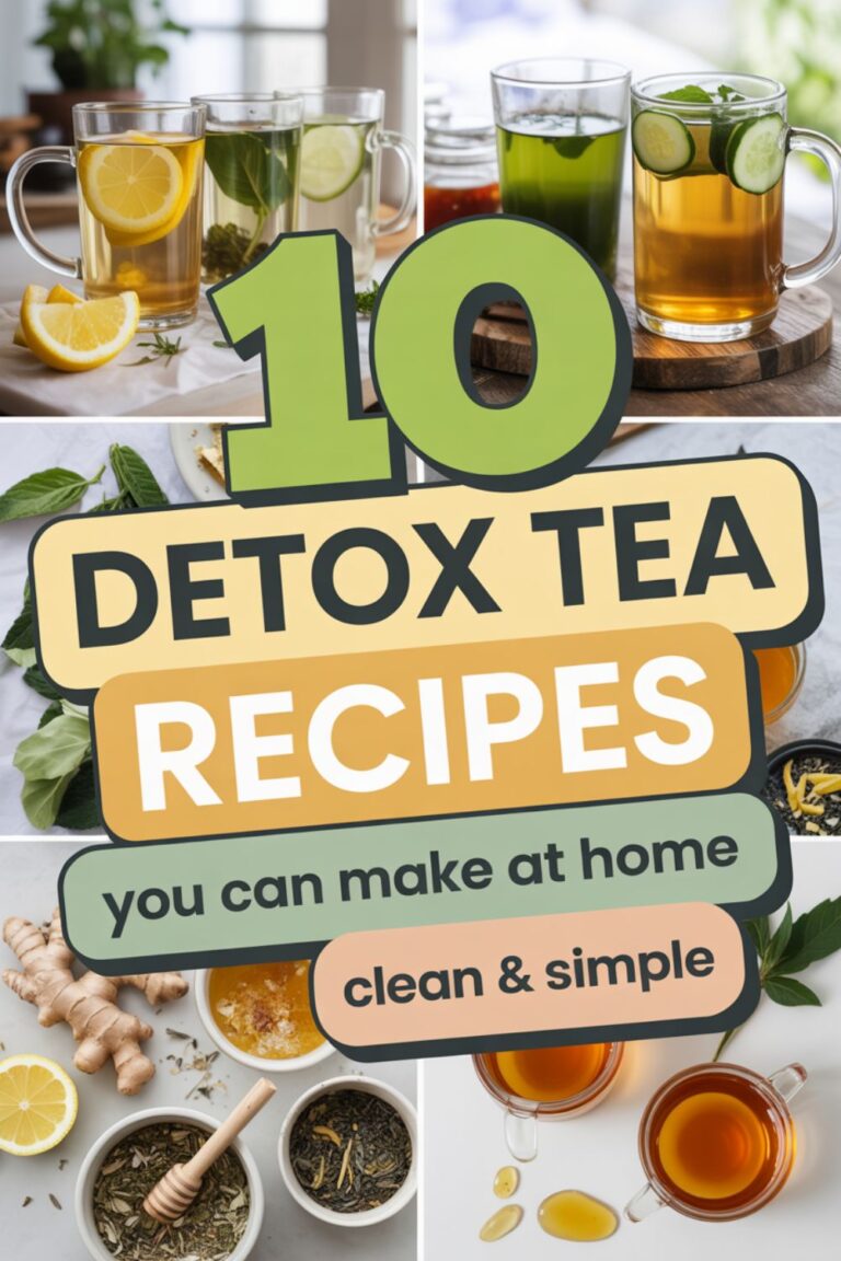 10 Detox Tea Recipes You Can Make at Home