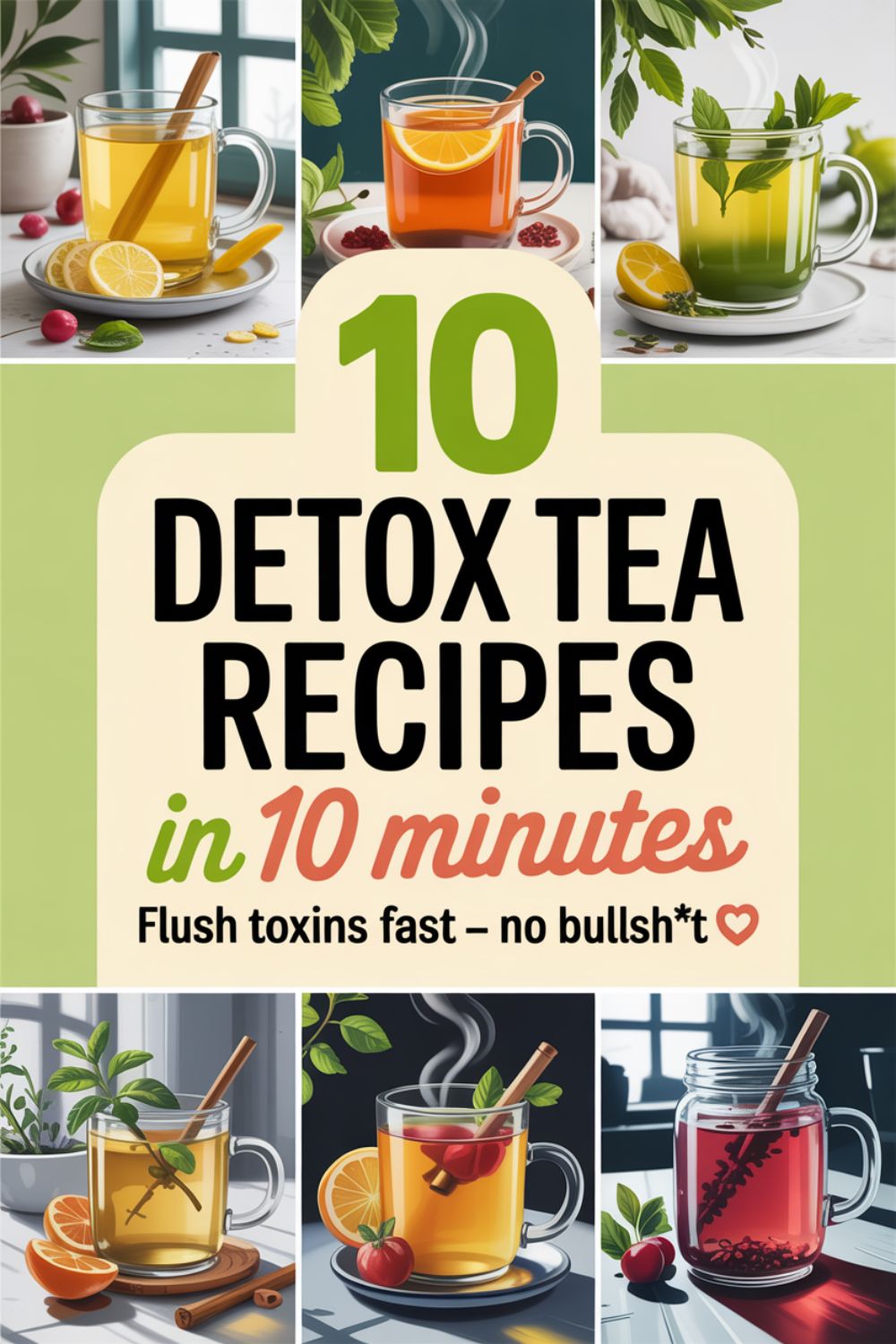 10 Detox Tea Recipes You Can Make in 10 Minutes