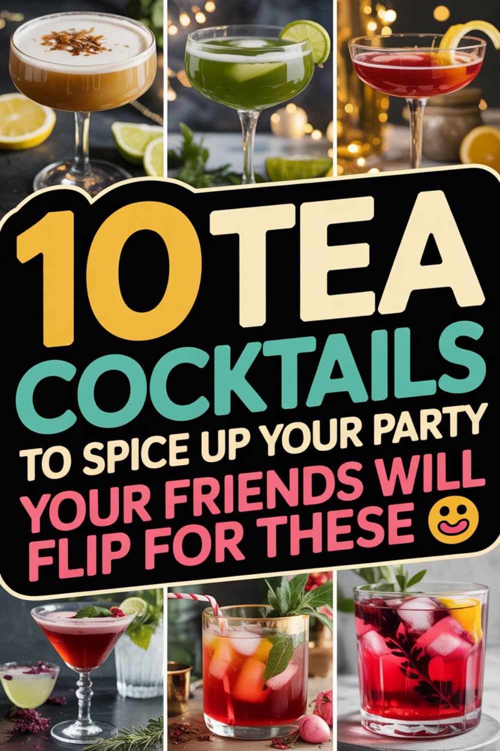 10 Tea Cocktails to Spice Up Your Next Party