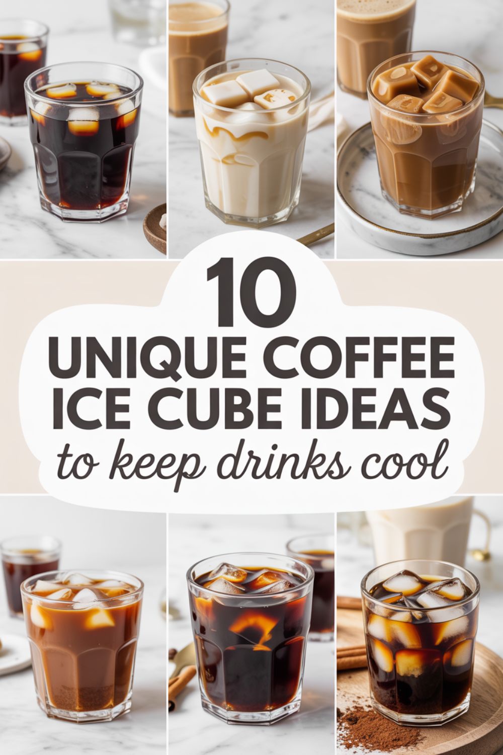 10 Unique Coffee Ice Cube Ideas to Keep Drinks Cool
