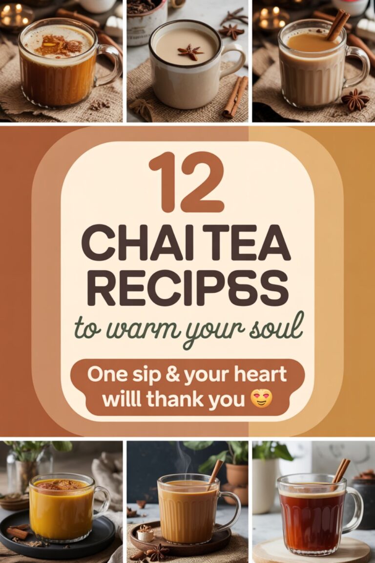 12 Chai Tea Recipes to Warm Your Soul