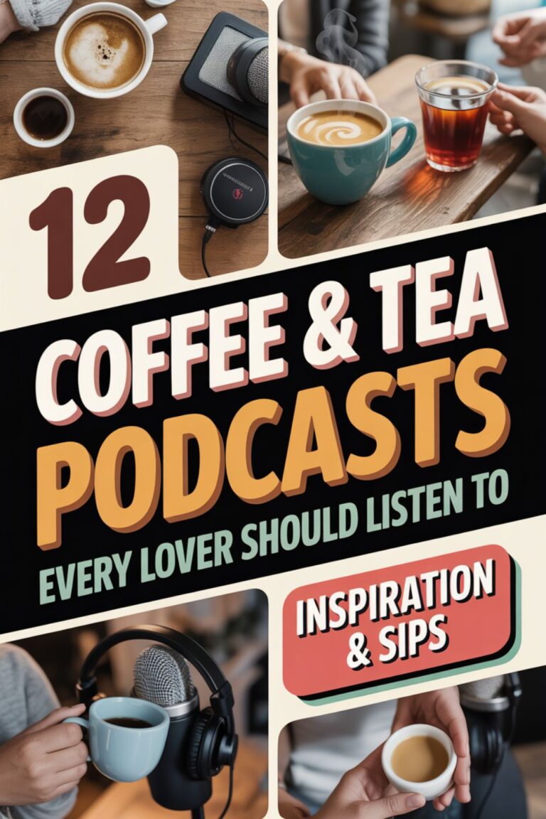 12 Coffee and Tea Podcasts Every Lover Should Listen To