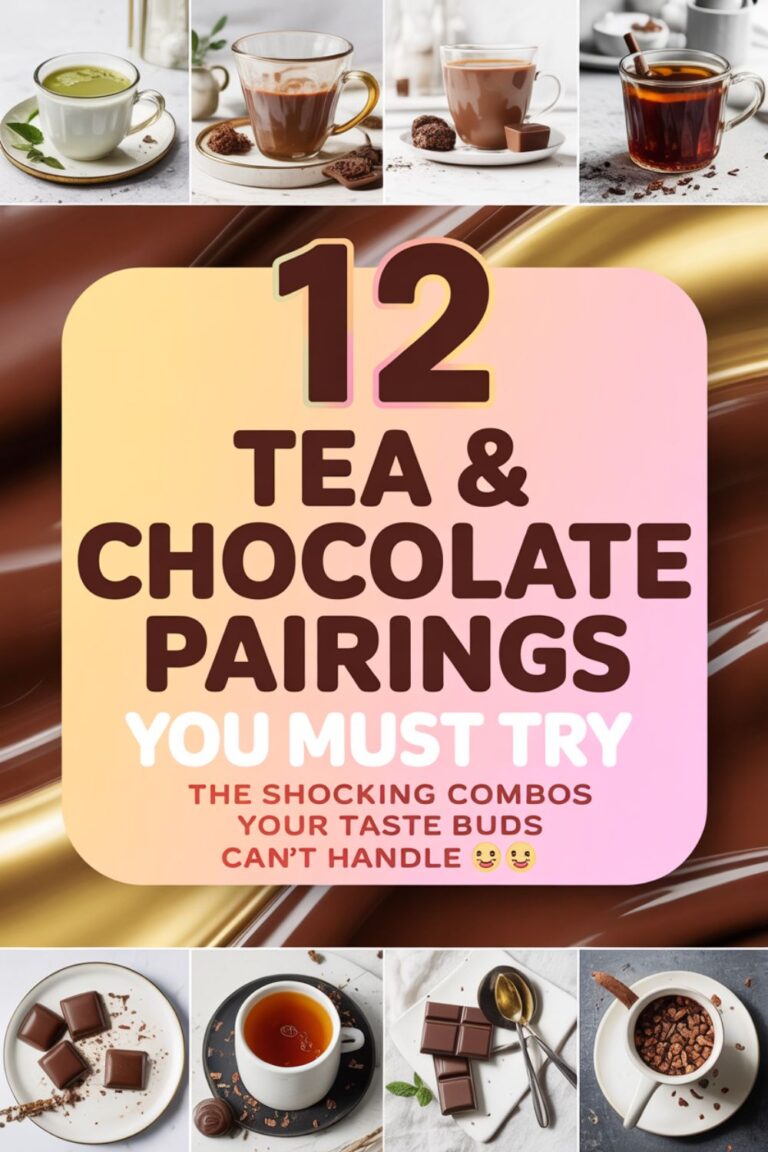 12 Tea and Chocolate Pairings You Must Try