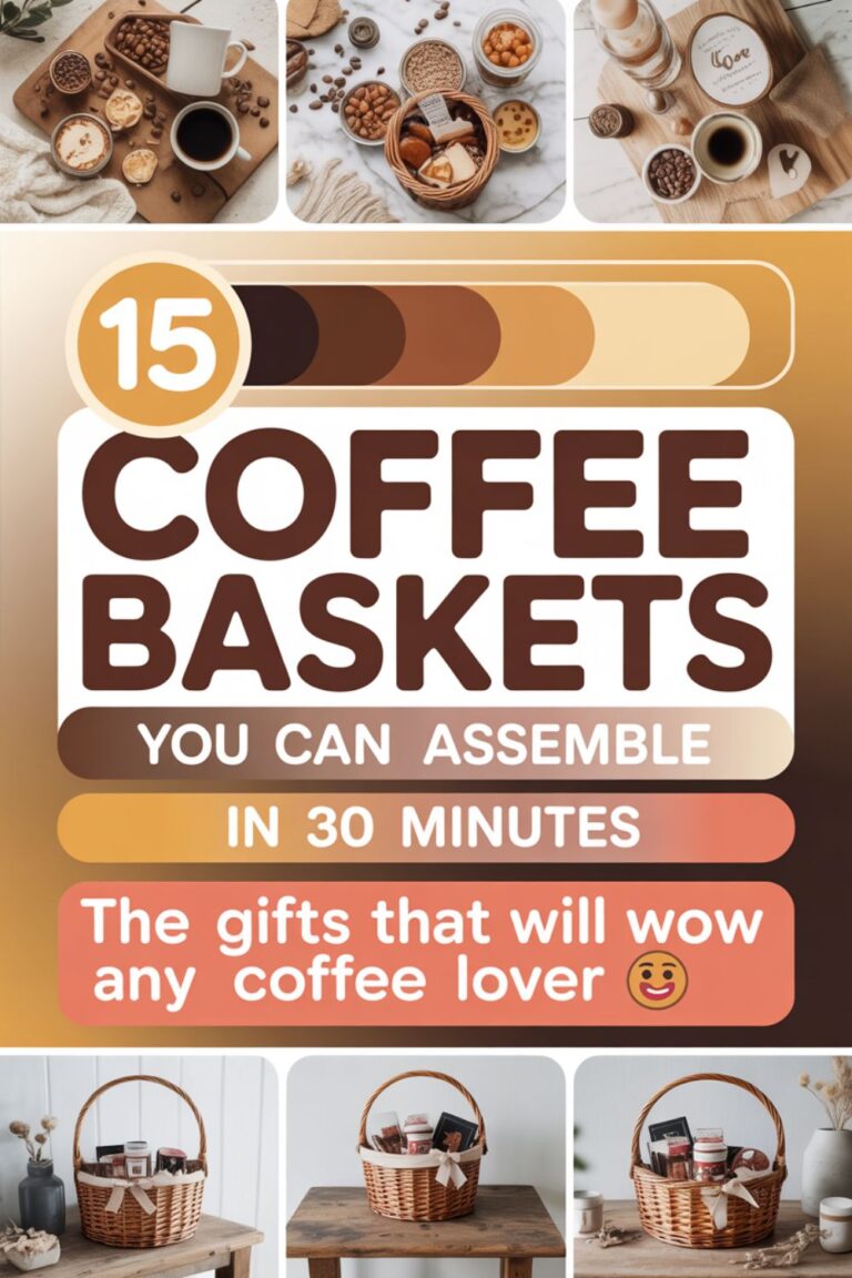 15 Coffee Gift Baskets You Can Assemble in 30 Minutes