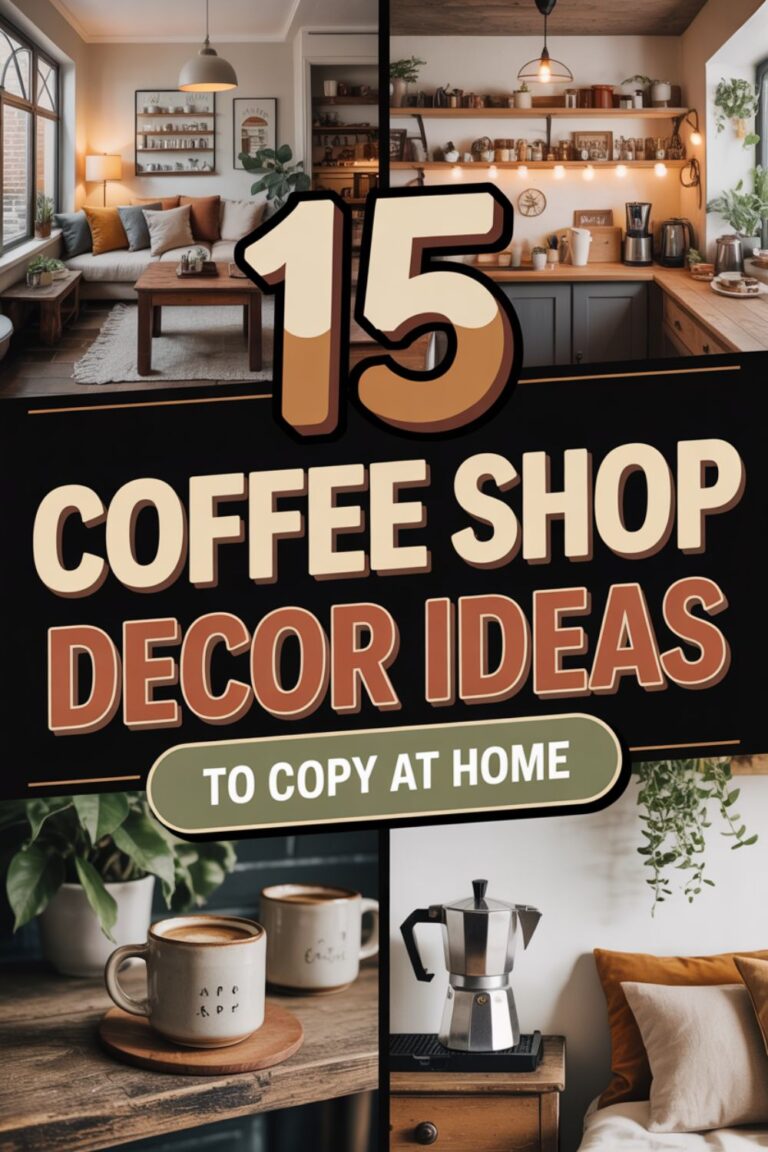 15 Coffee Shop Decor Ideas to Copy at Home 7 15 Coffee Shop Decor Ideas to Copy at Home