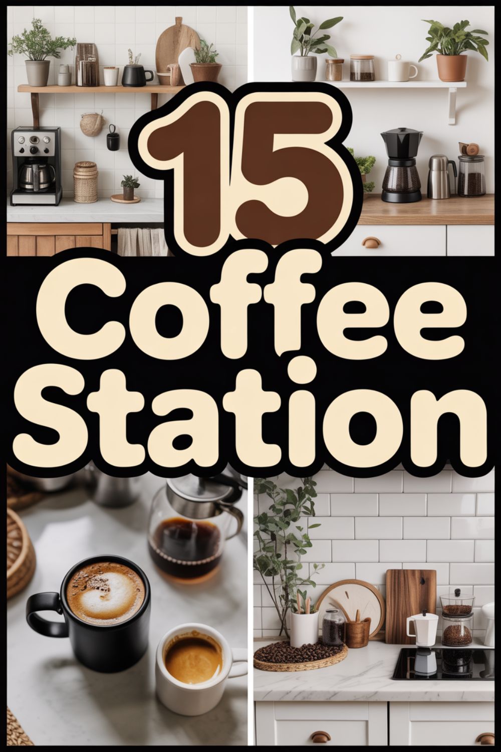15 Coffee Station Ideas for Your Kitchen