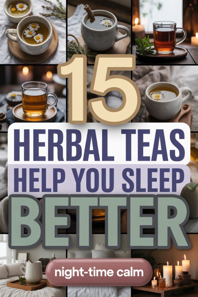 15 Herbal Teas That Help You Sleep Better