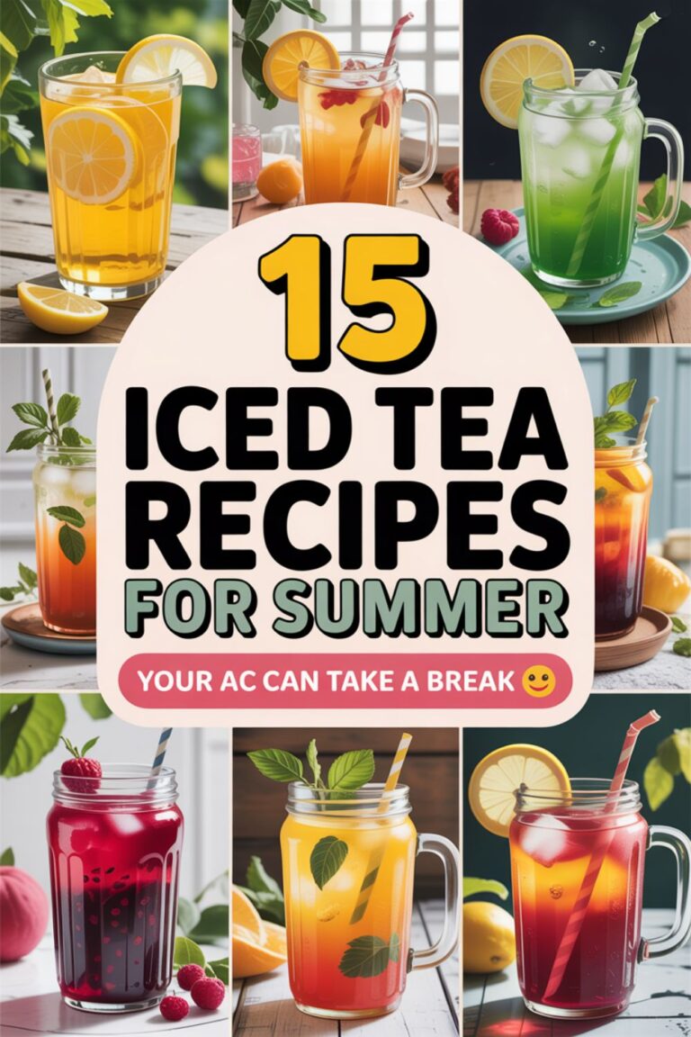 15 Refreshing Iced Tea Recipes for Summer
