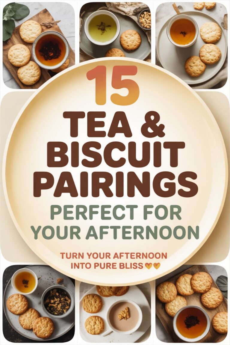 15 Tea and Biscuit Pairings Perfect for Your Afternoon