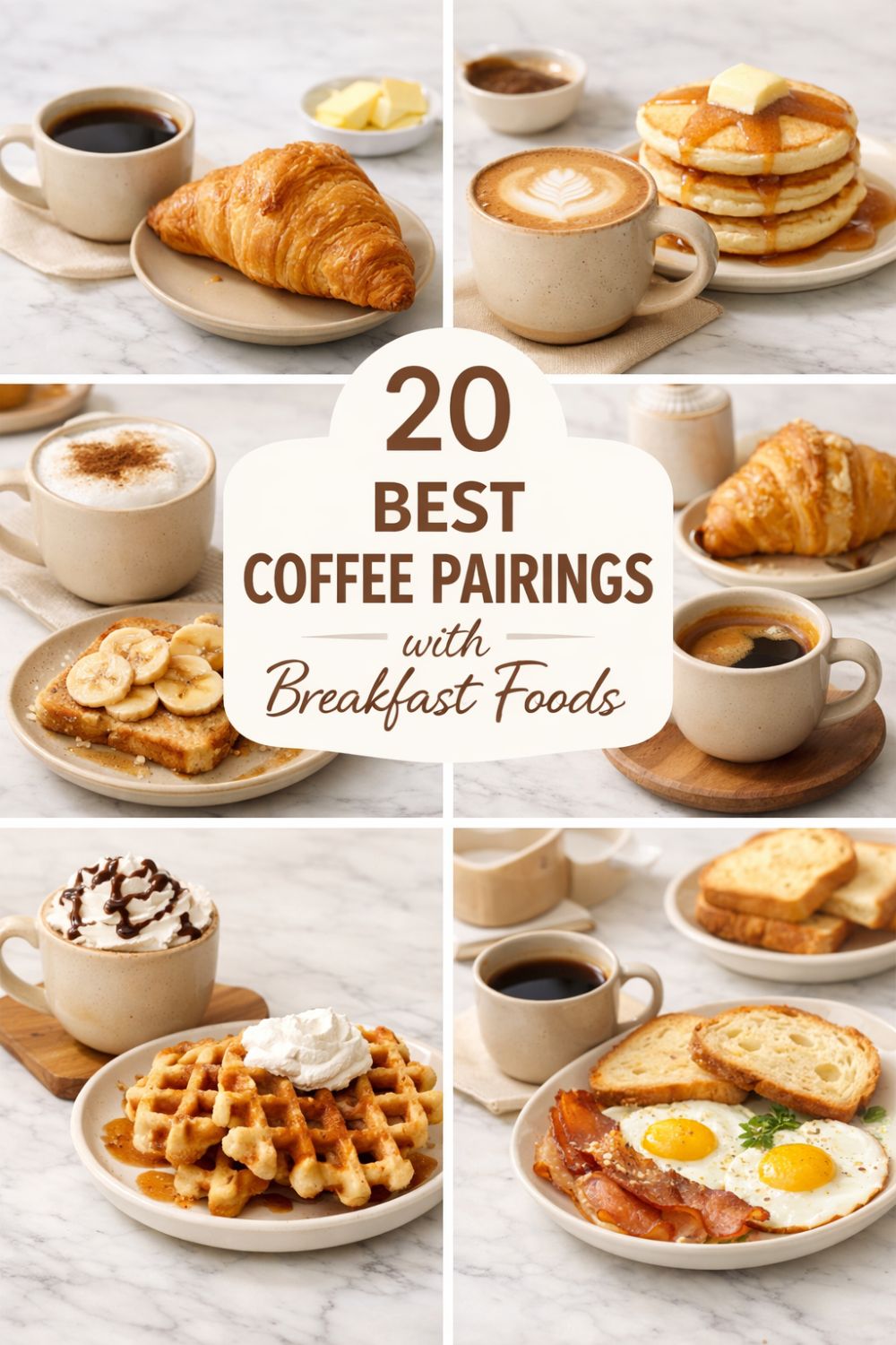 20 Best Coffee Pairings with Breakfast Foods