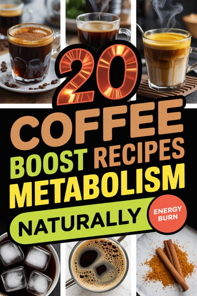 20 Coffee Recipes to Boost Metabolism Naturally 1 20 Coffee Recipes to Boost Metabolism Naturally