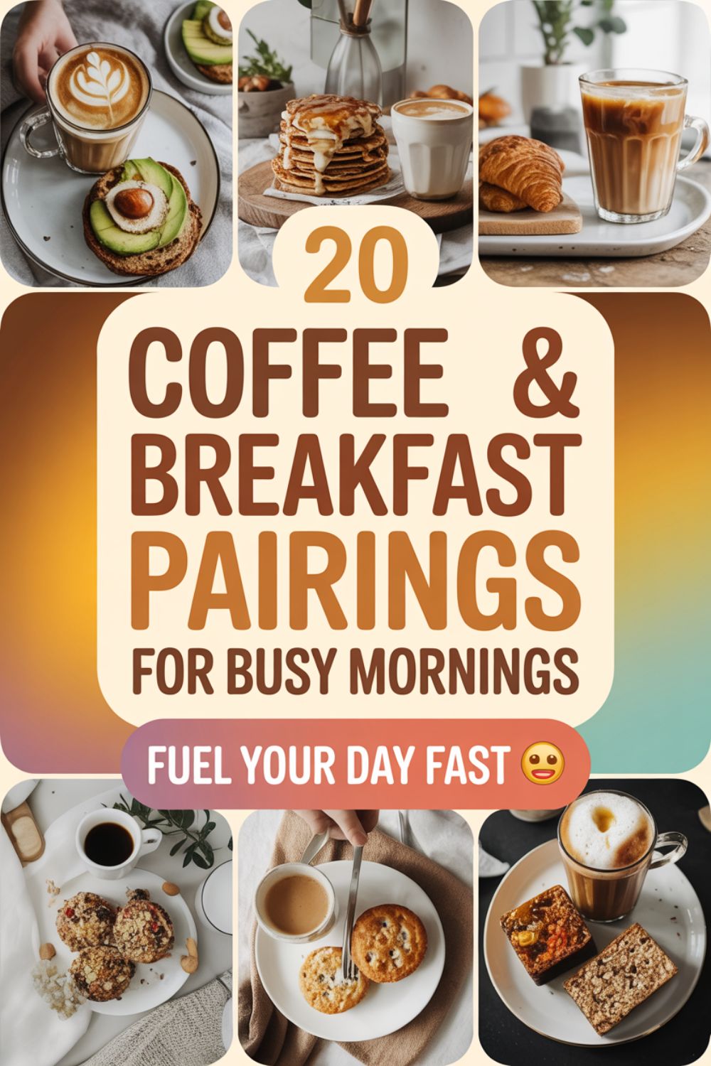 20 Coffee and Breakfast Pairings for Busy Mornings