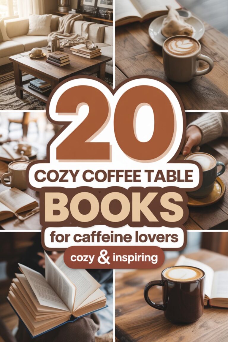 20 Cozy Coffee Table Books for Caffeine Lovers
