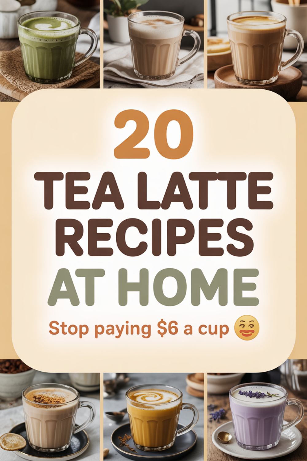 20 Tea Latte Recipes You Can Make at Home