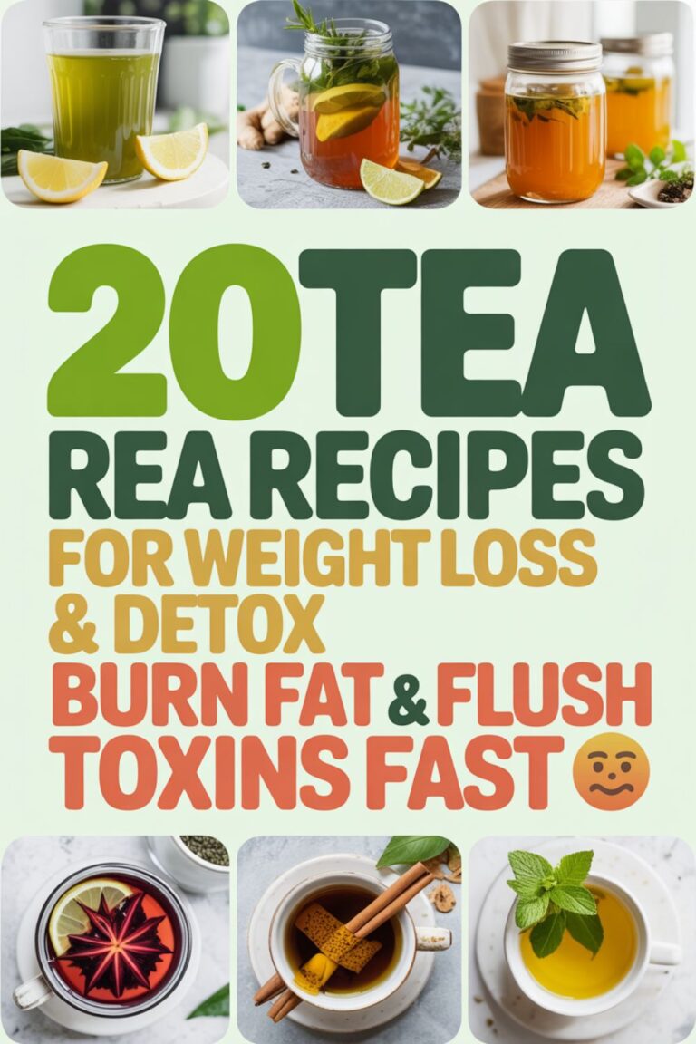 20 Tea Recipes for Weight Loss and Detox