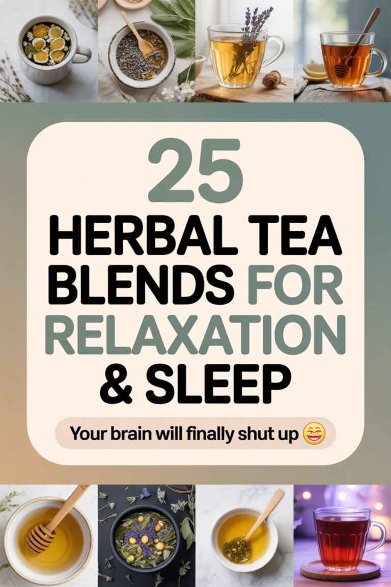 25 Best Herbal Tea Blends for Relaxation and Sleep