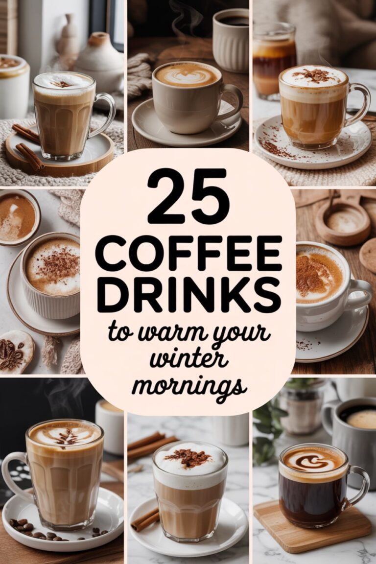25 Coffee Drinks to Warm Your Winter Mornings