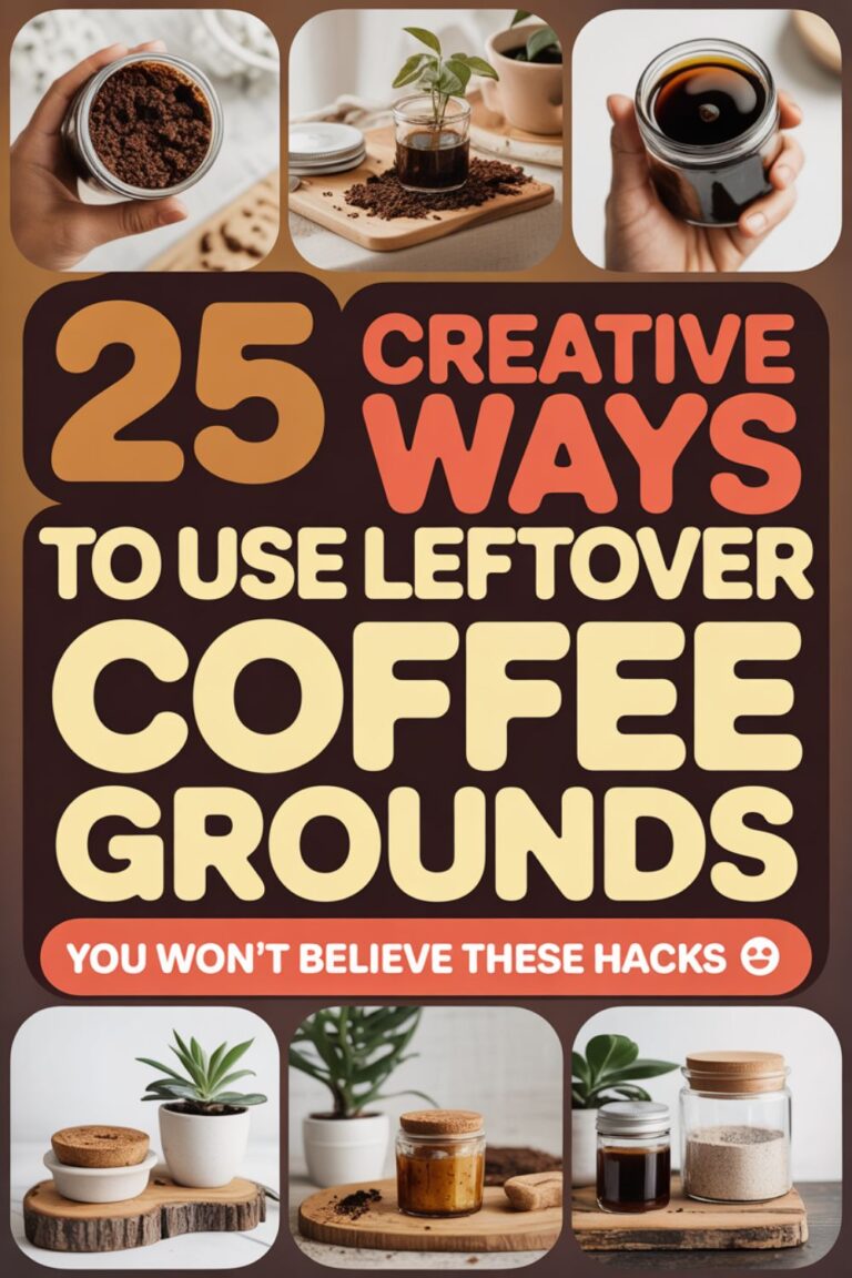 25 Creative Ways to Use Leftover Coffee Grounds