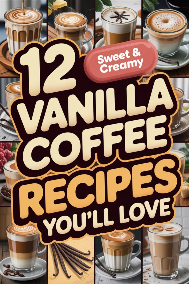 12 Vanilla Coffee Recipes You’ll Love