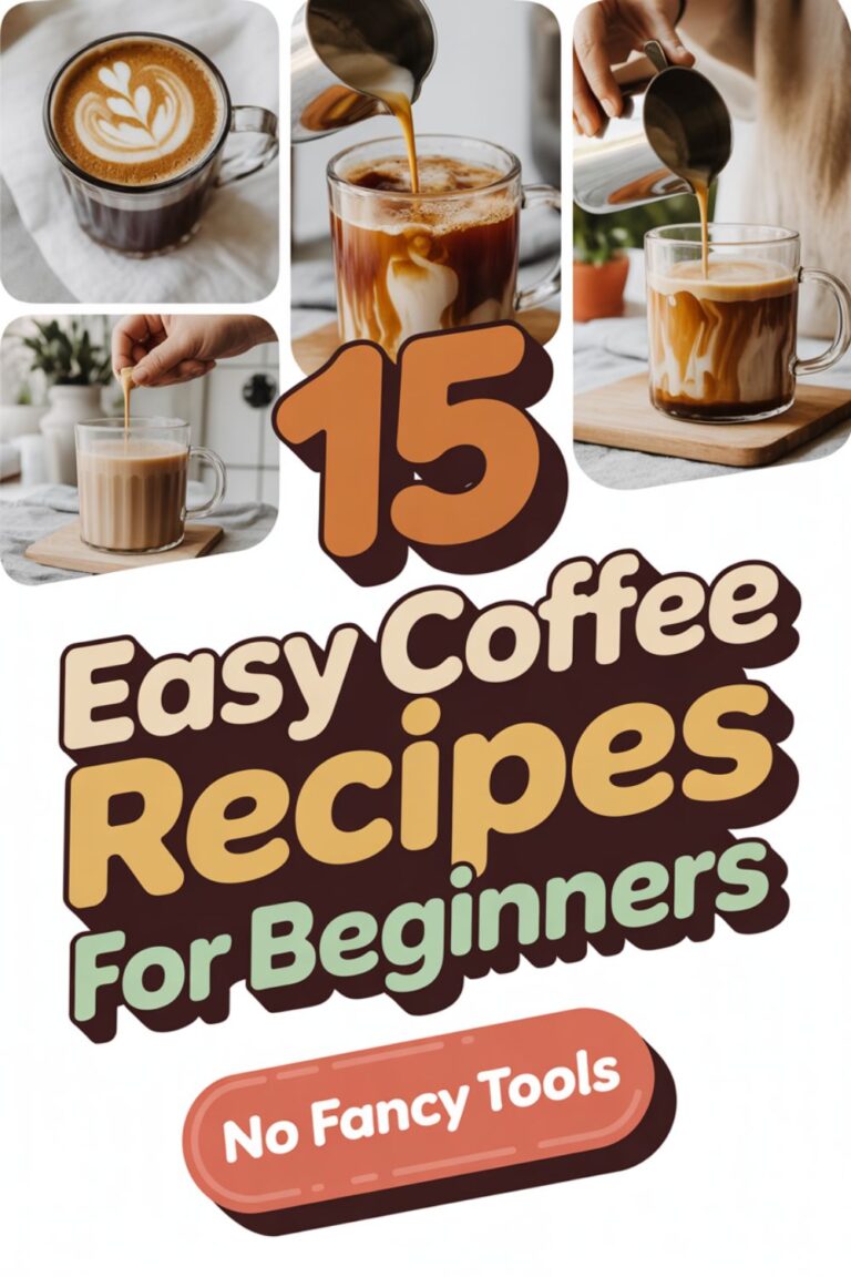 15 Easy Coffee Recipes for Beginners