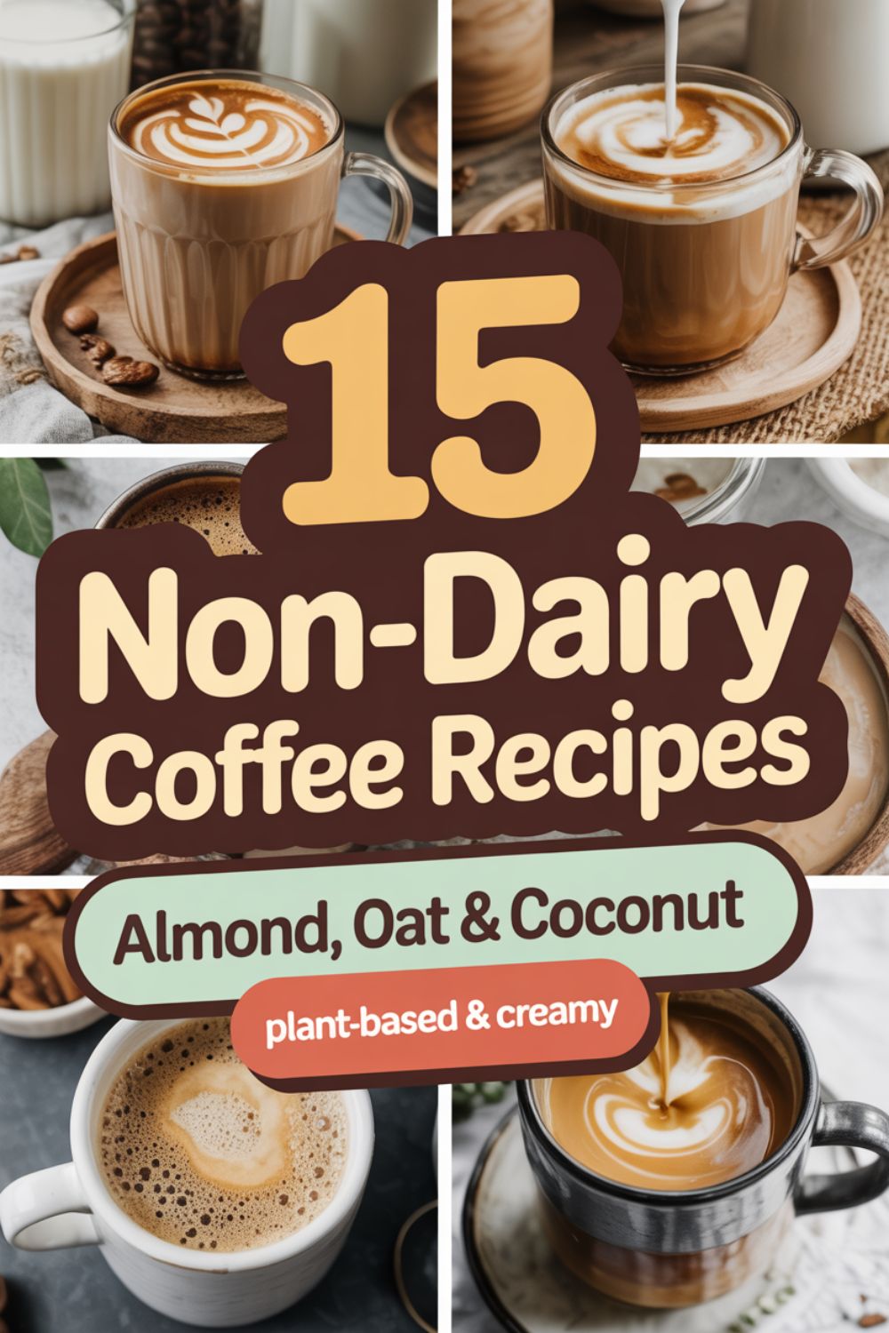 15 Non Dairy Coffee Recipes Almond Oat Coconut