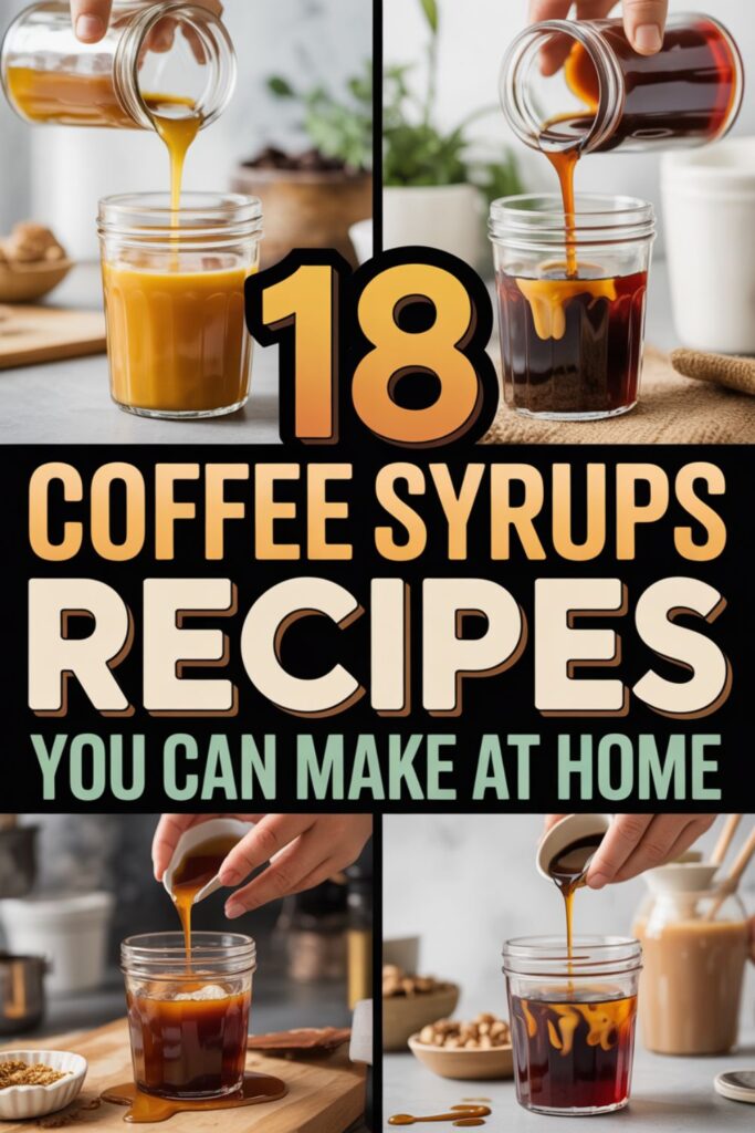 18 Coffee Syrup Recipes You Can Make At Home