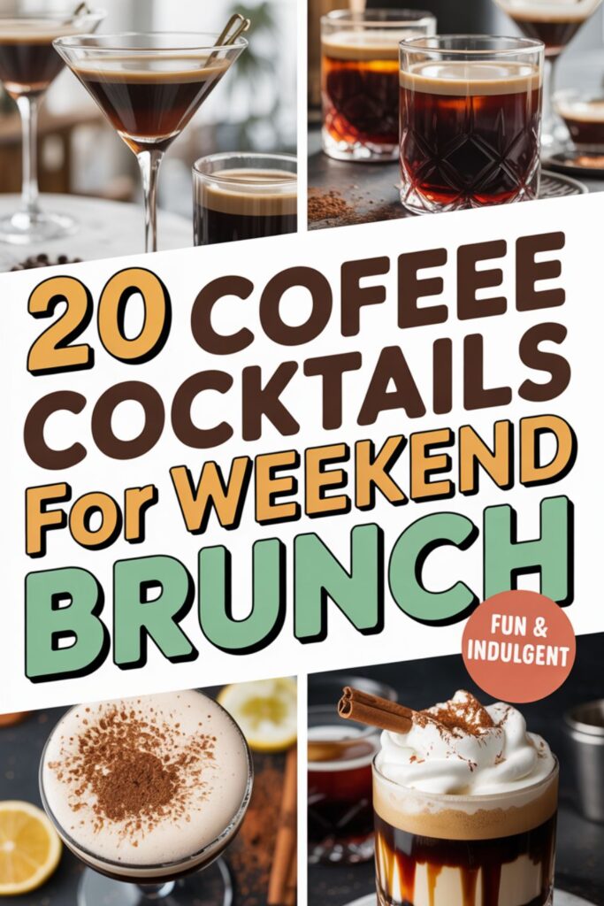 Weeknd Coffee 20 Coffee Cocktails For Weekend Brunch