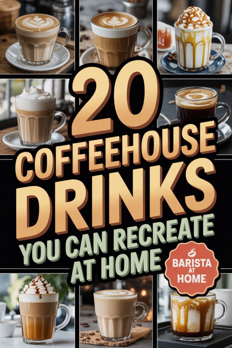 20 Coffeehouse Drinks You Can Recreate at Home