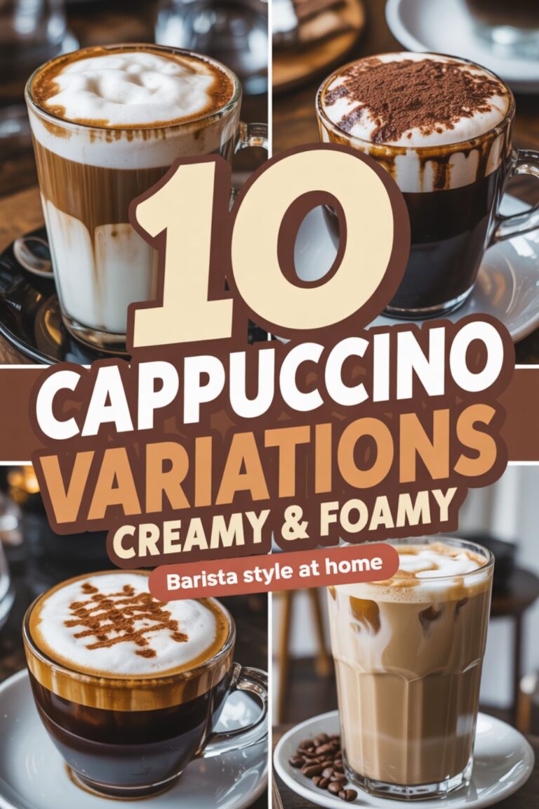 10 Cappuccino Variations That’ll Make You Rethink Your Morning Routine