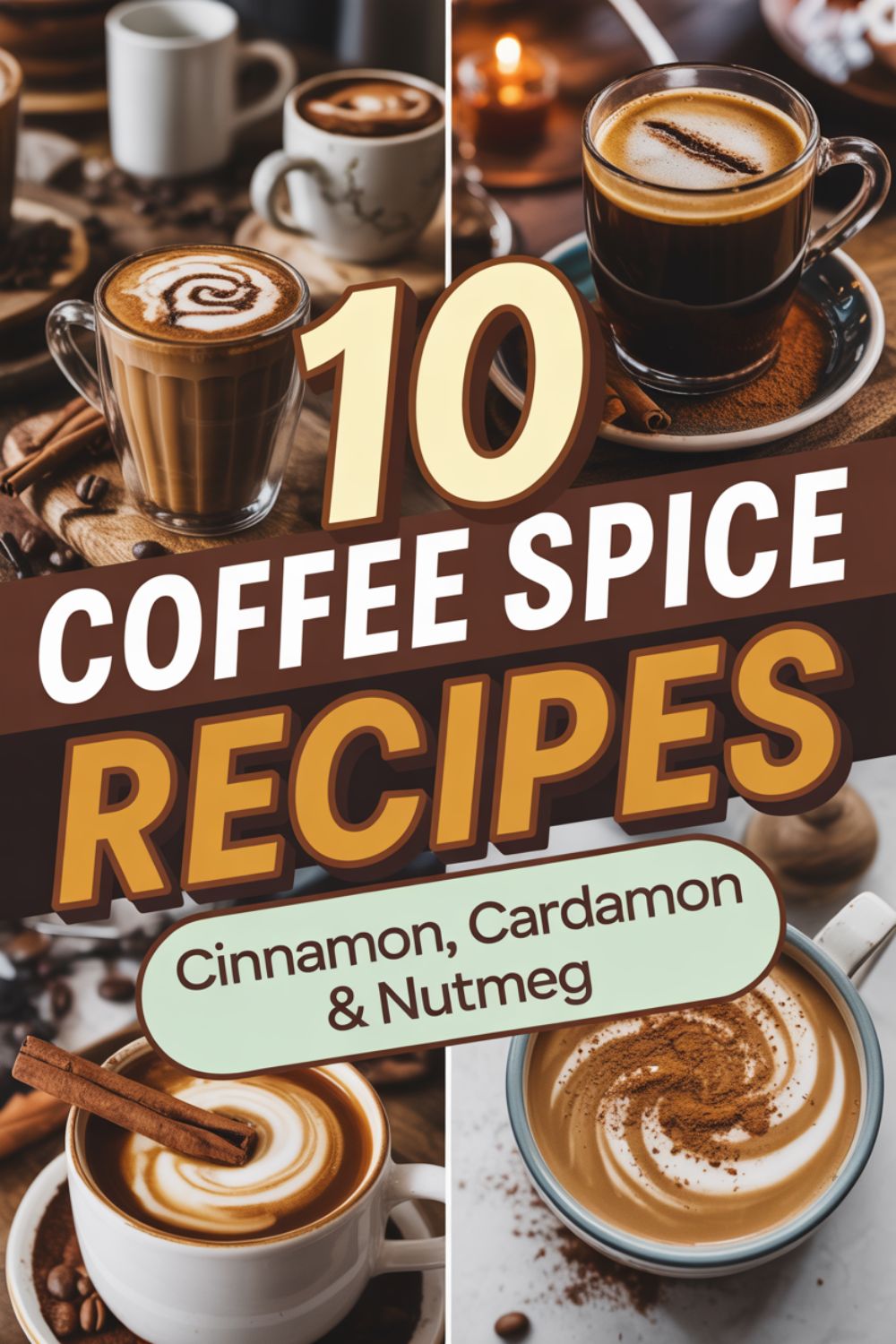 10 Coffee Spice Recipes Cinnamon Cardamom Nutmeg