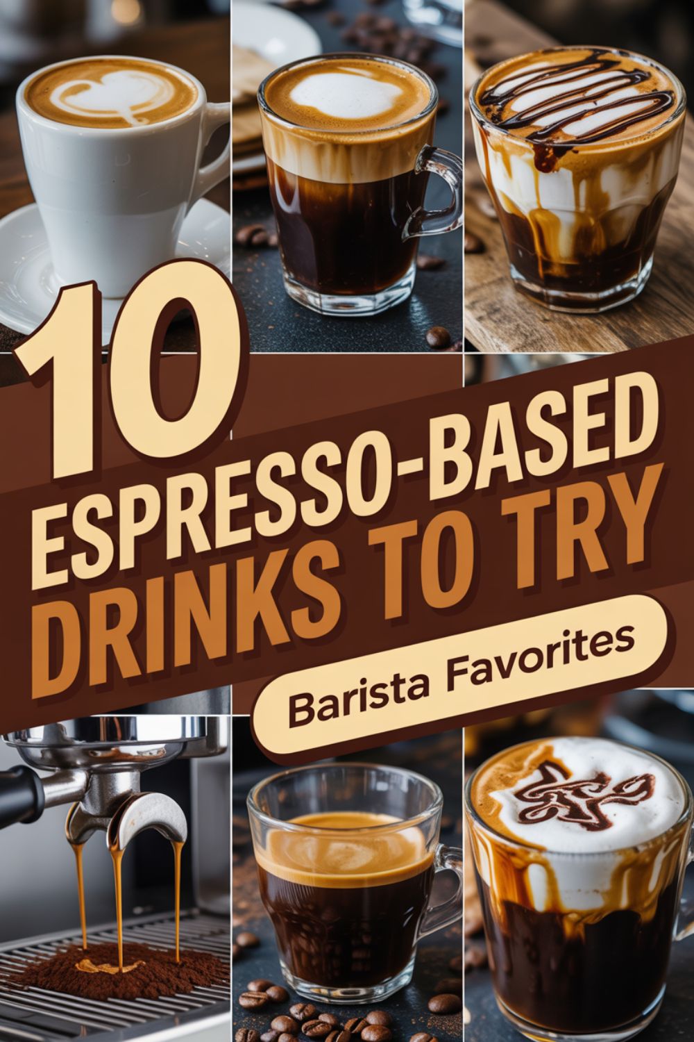 10 Espresso Based Drinks to Try