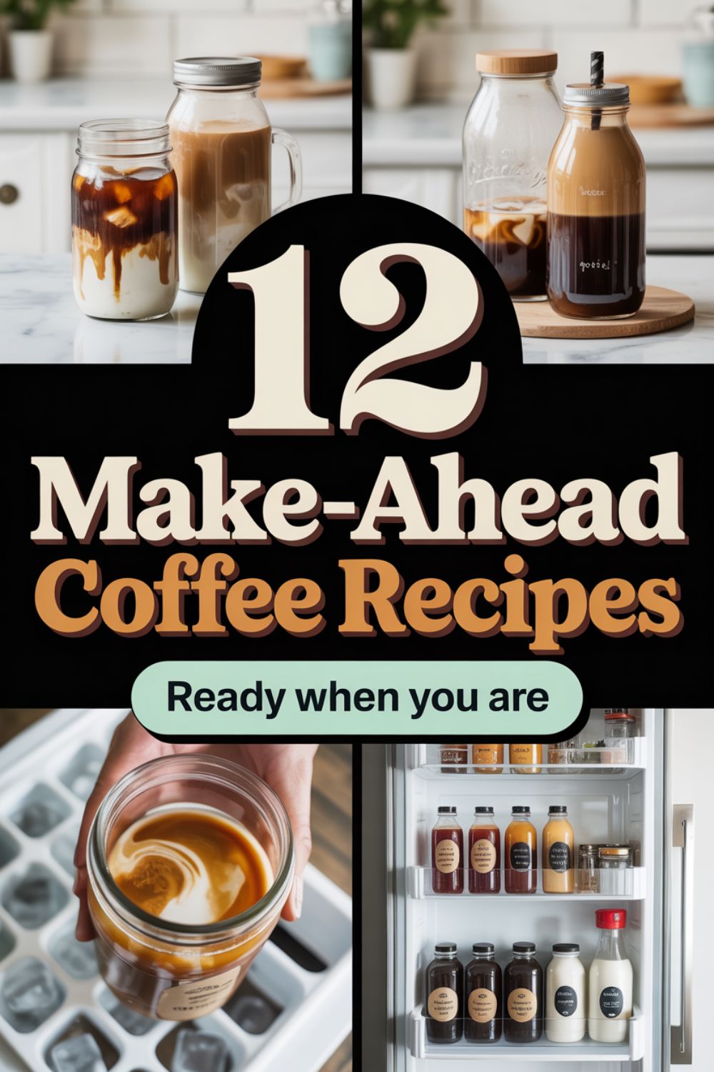 12 Make Ahead Coffee Recipes