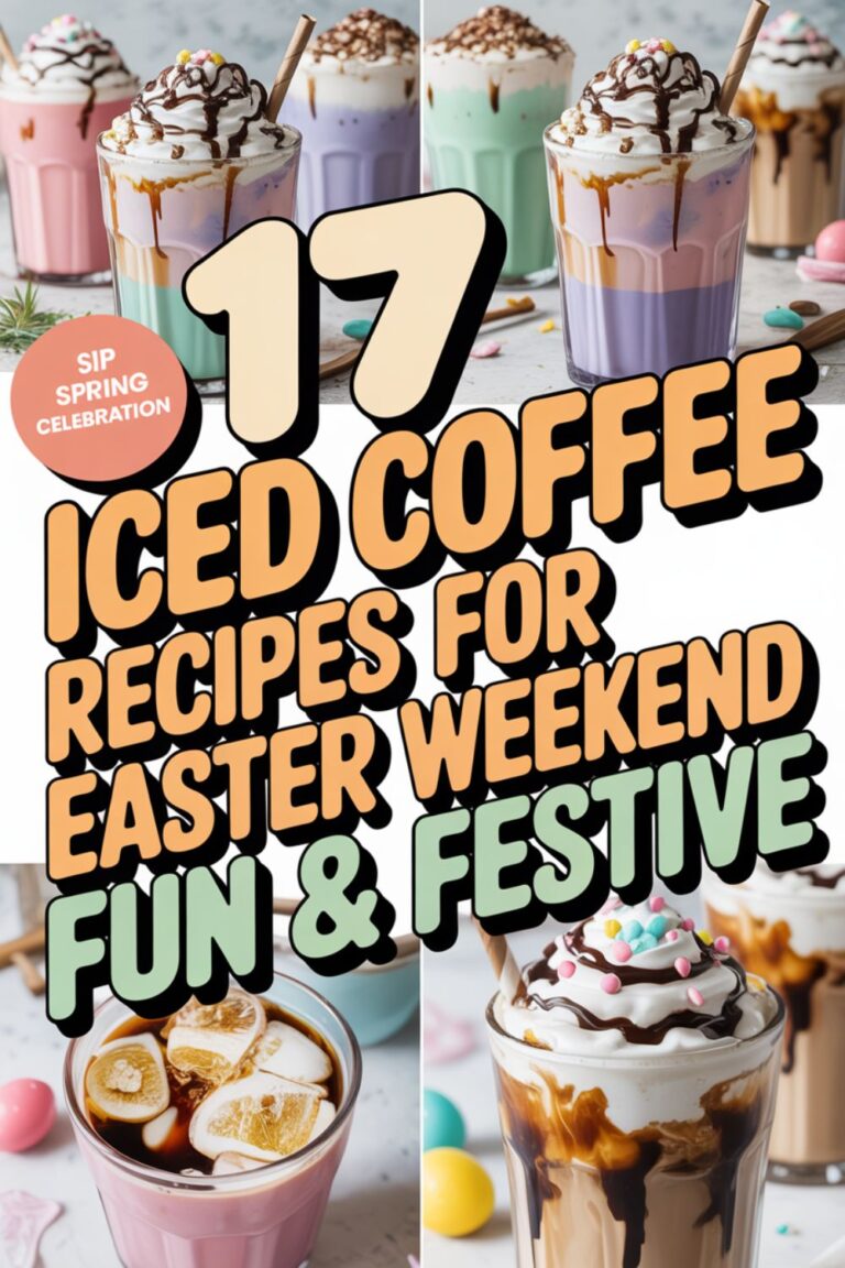 17 Iced Coffee Recipes for Easter Weekend