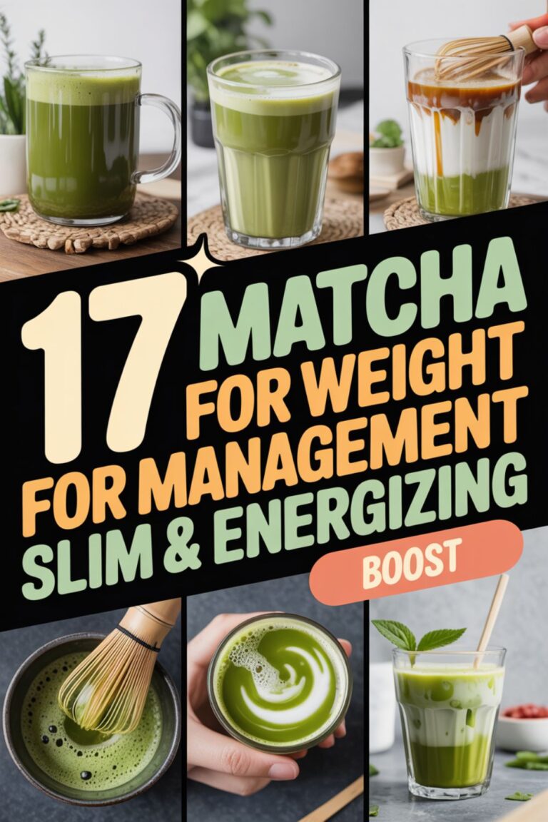 17 Matcha Recipes for Weight Management That Actually Taste Good