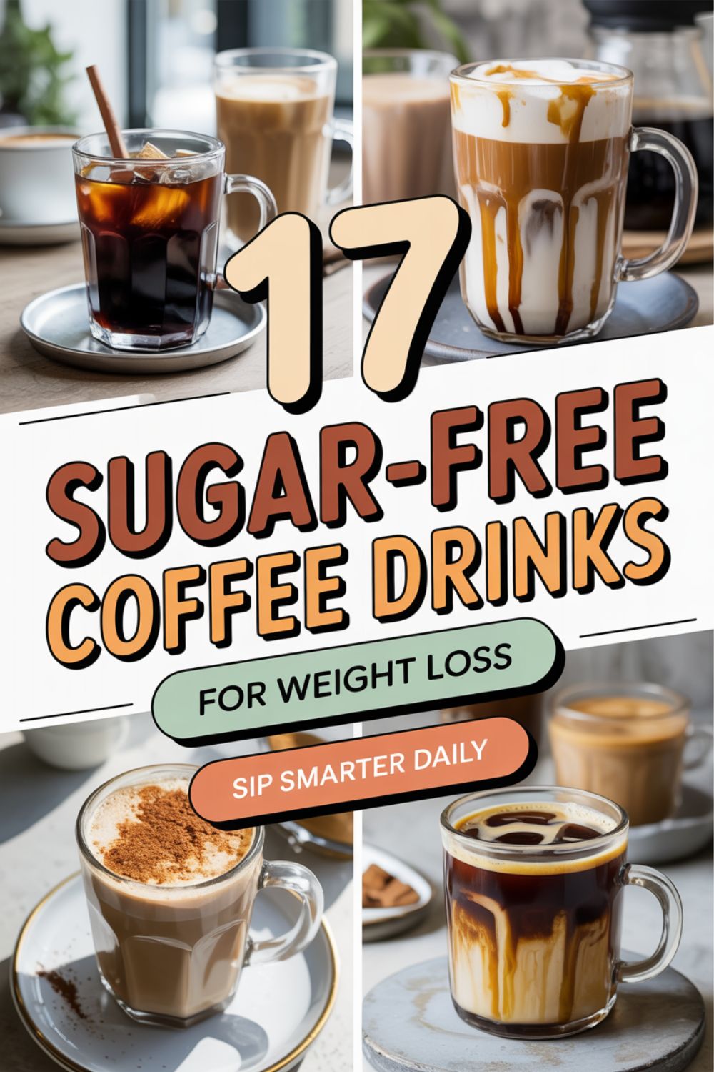 17 Sugar Free Coffee Drinks for Weight Loss