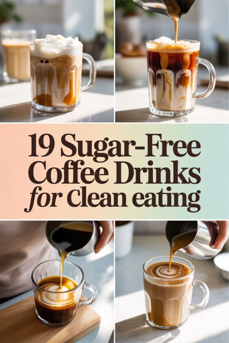 19 Sugar-Free Coffee Drinks for Clean Eating