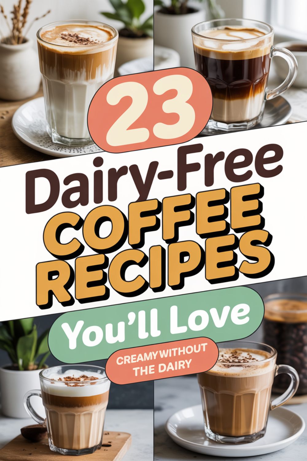 23 Dairy Free Coffee Recipes Youll Love