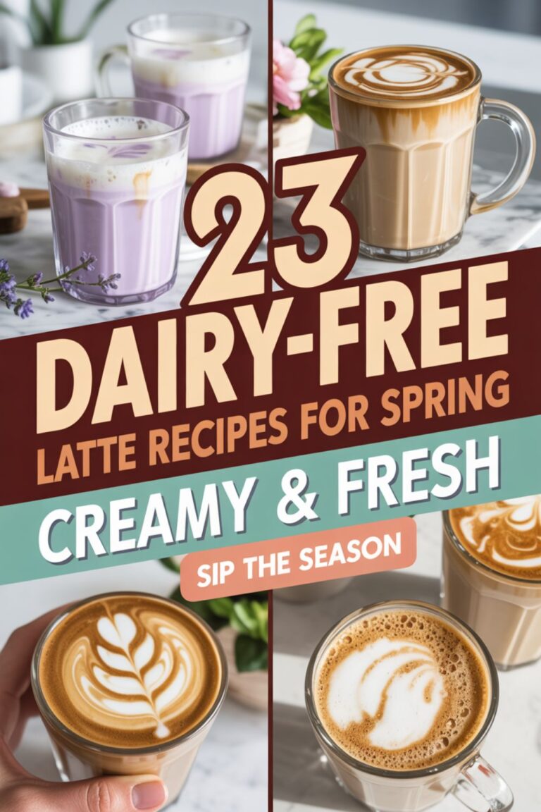 23 Dairy-Free Latte Recipes for Spring That Taste Like a Season Change in a Cup