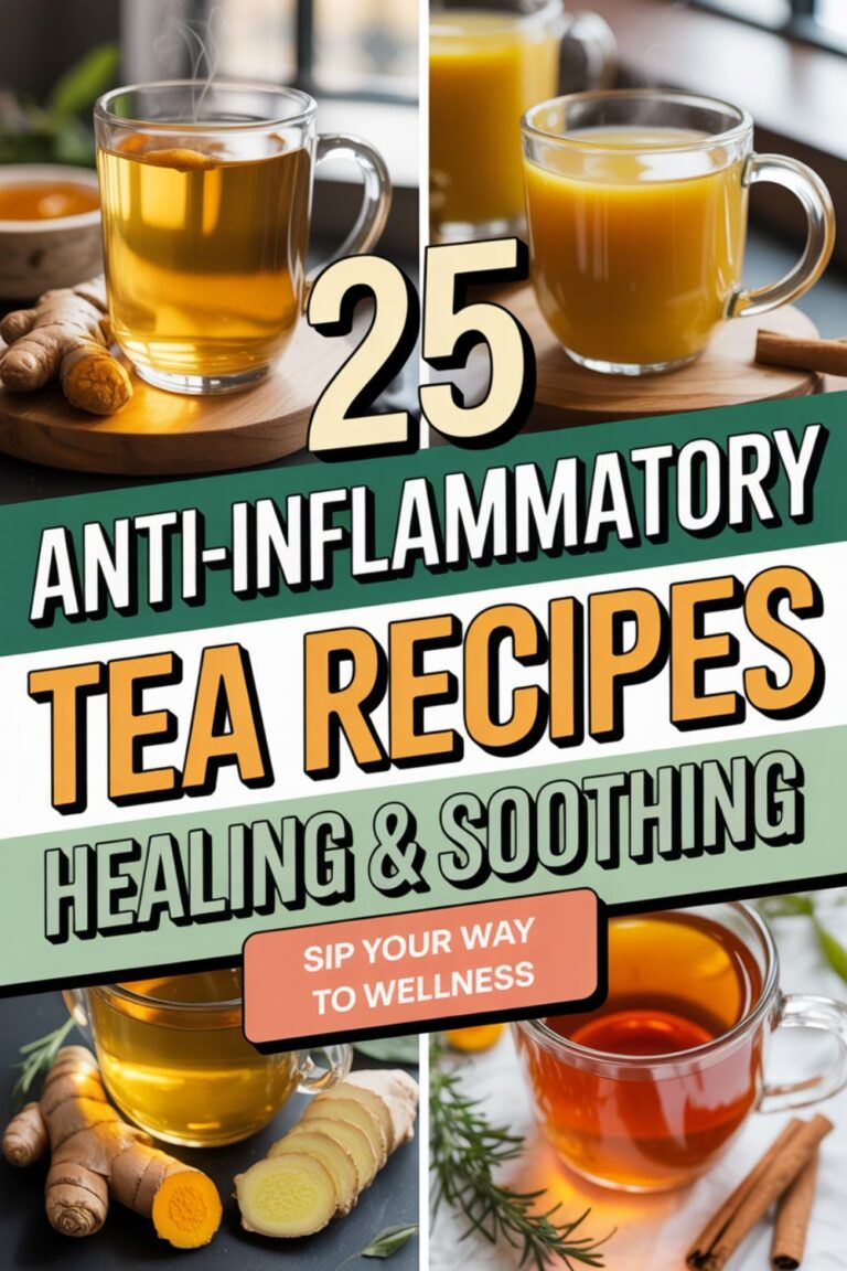 25 Anti-Inflammatory Tea Recipes