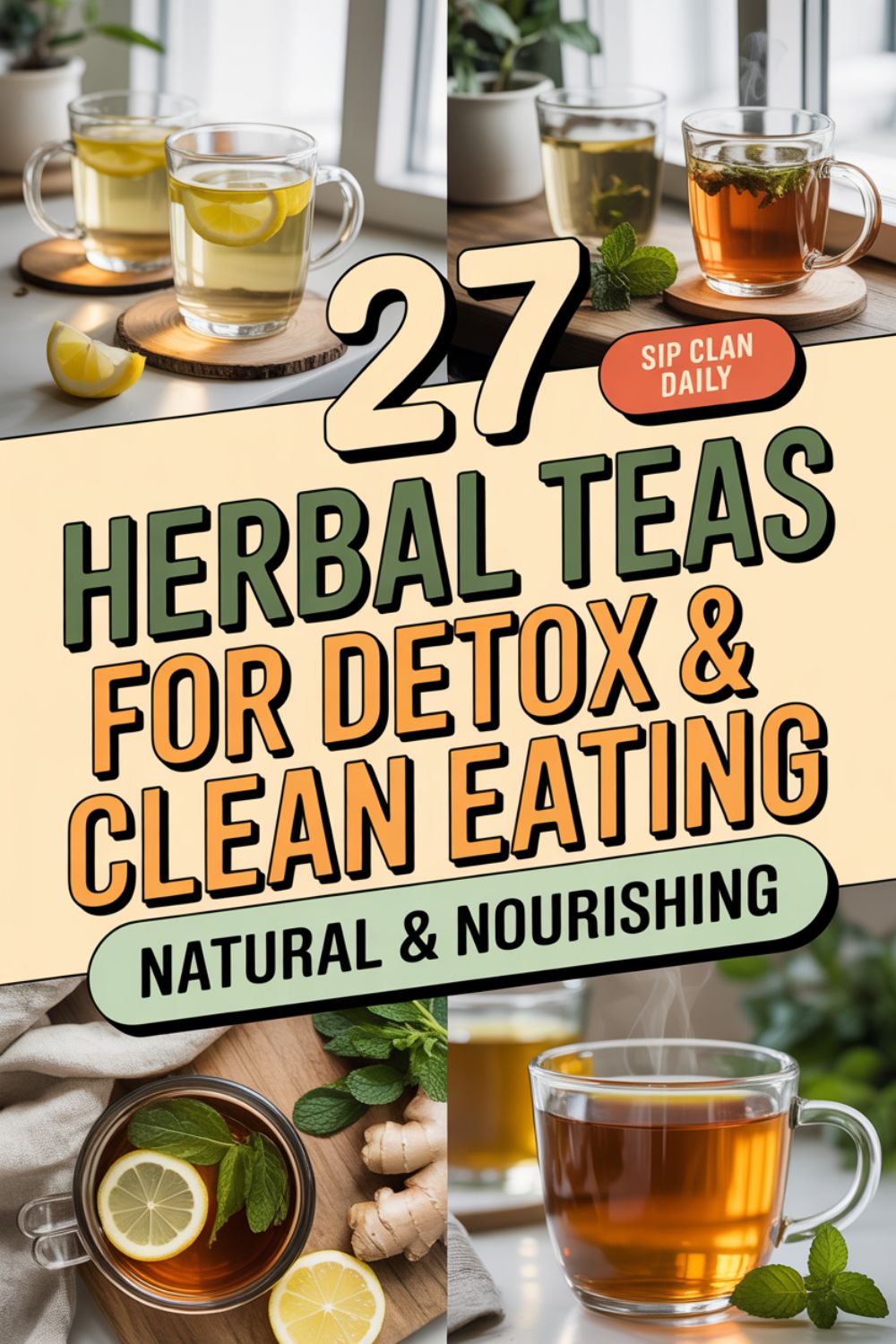 27 Herbal Teas for Detox Clean Eating