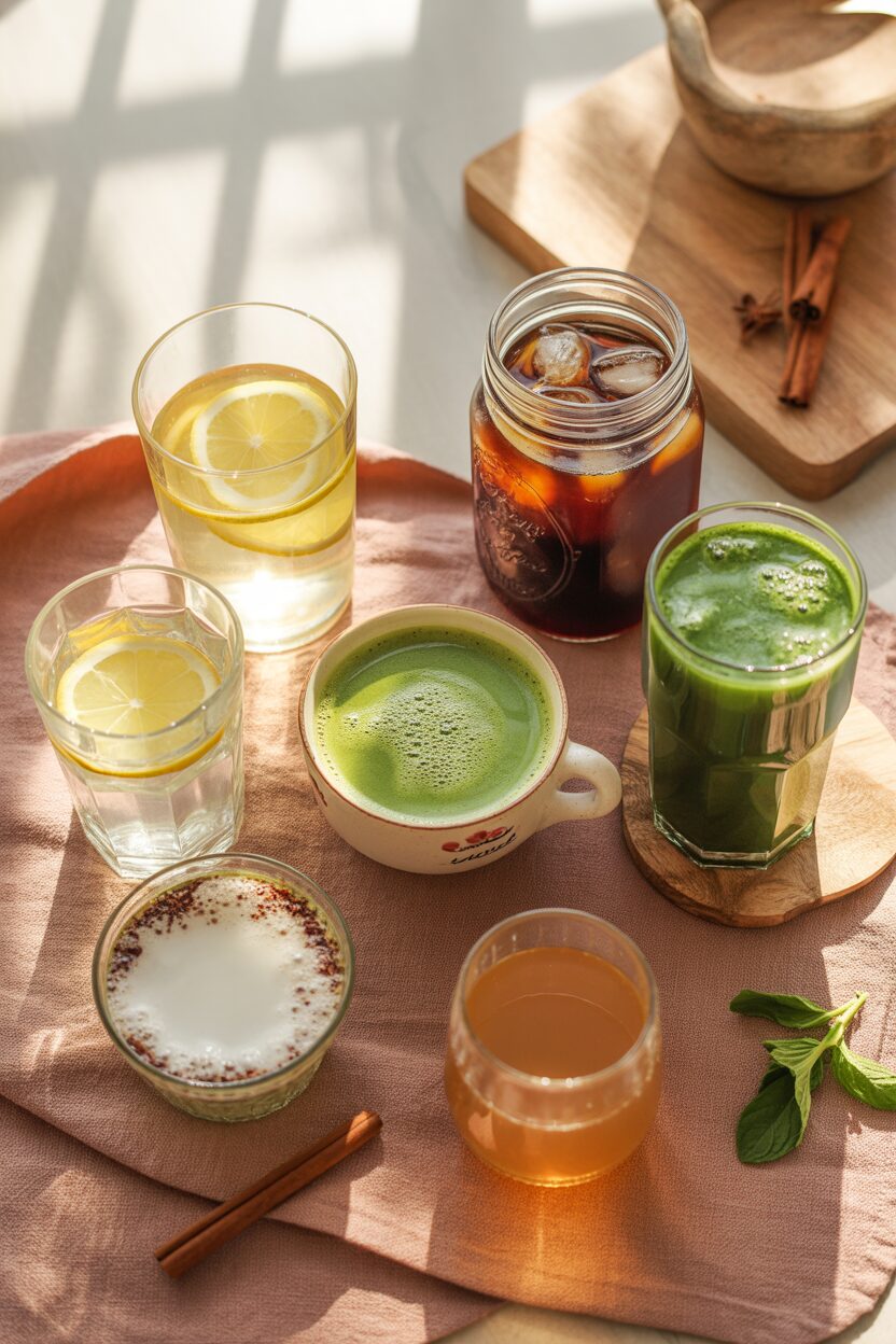 21 Low Calorie Morning Drinks for Energy