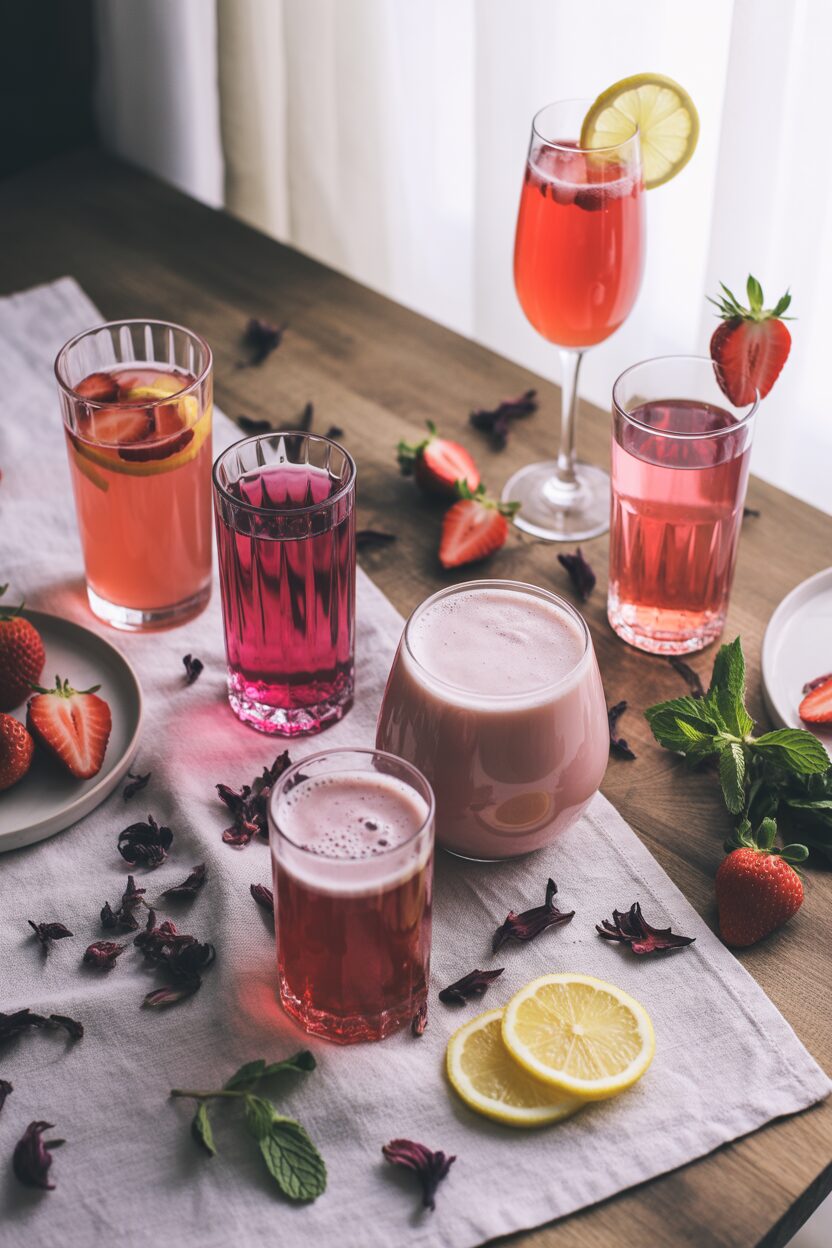 25 Pretty Pink Drinks for Brunch Parties