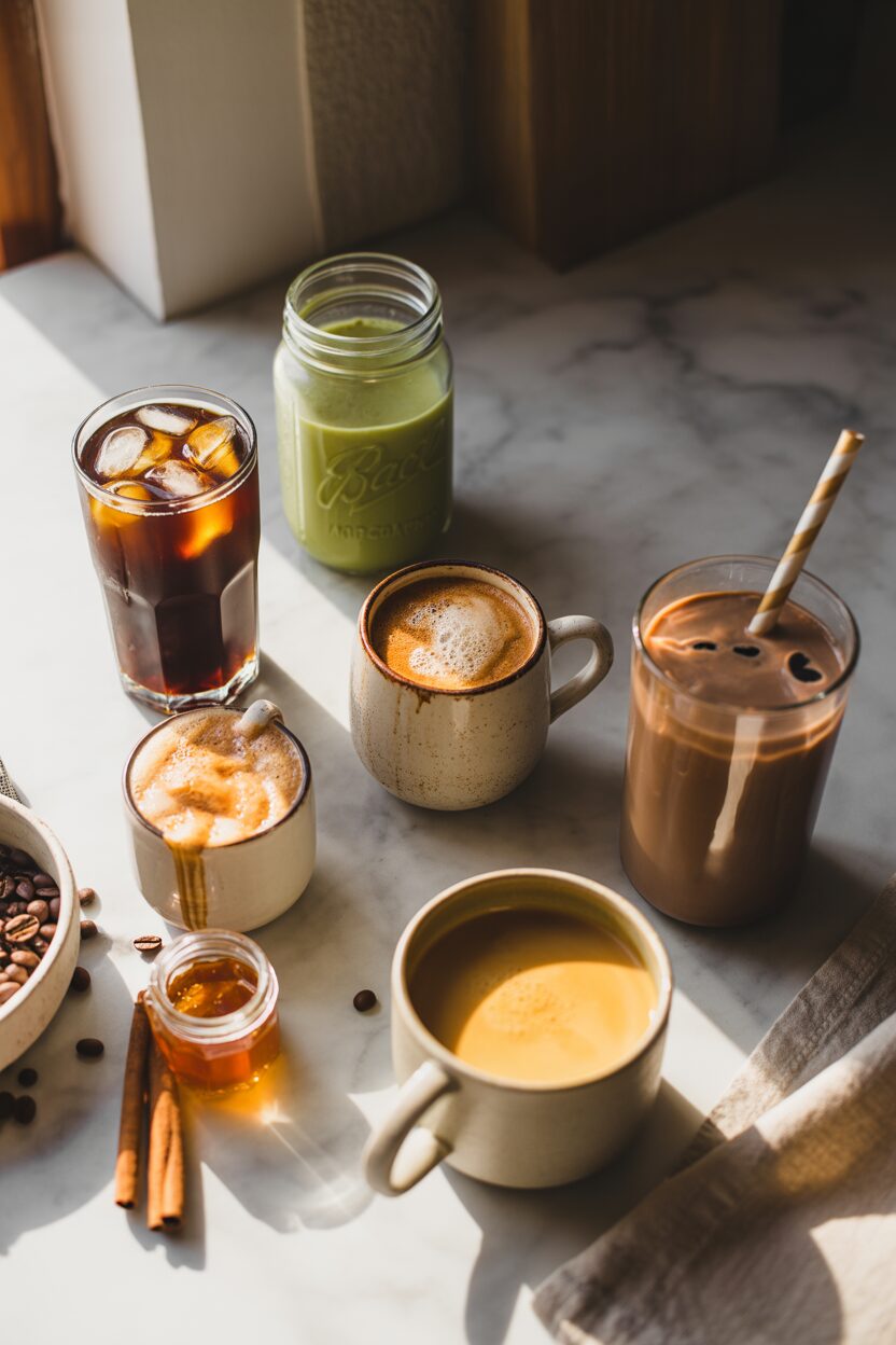 25 Sweet But Healthy Coffee Drinks Youll Actually Want to Make Every Morning