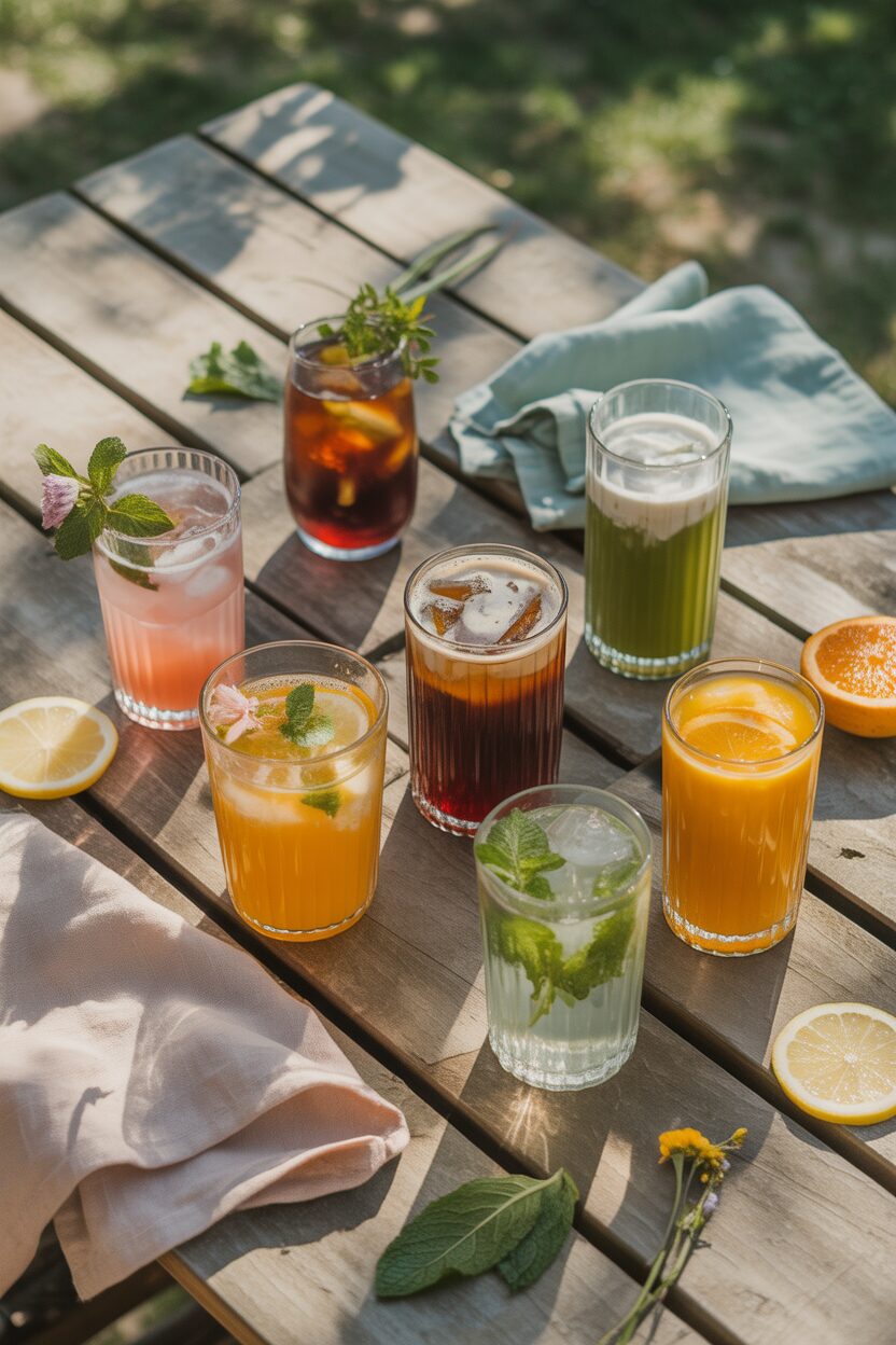 27 Refreshing Iced Drinks for Outdoor Parties