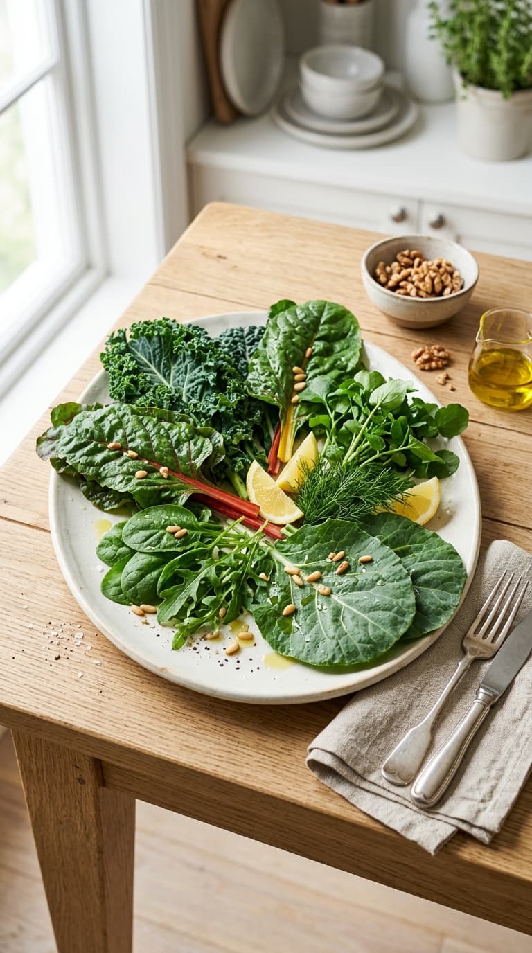 17 Anti-Inflammatory Leafy Greens Ranked by Nutrient Density