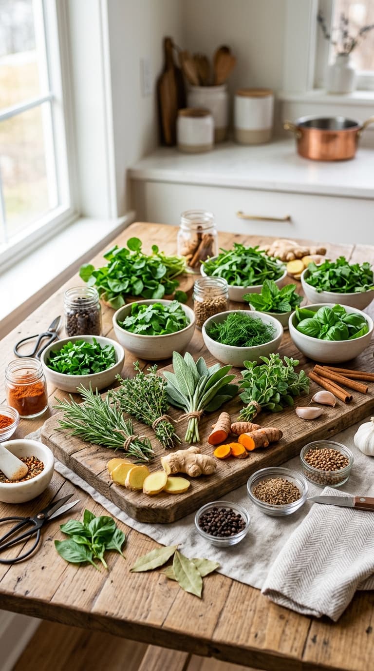 19 Anti-Inflammatory Herbs to Add to Every Meal
