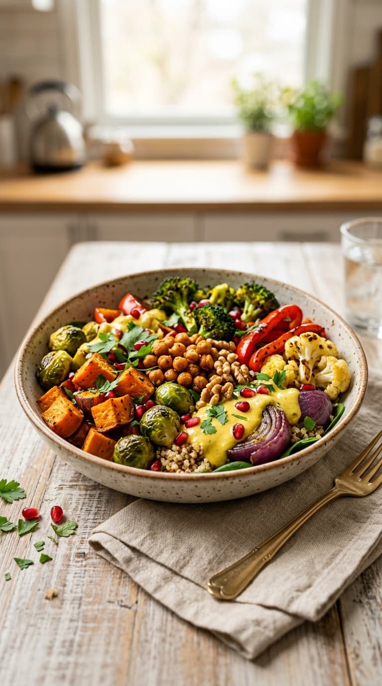 21 Anti-Inflammatory Roasted Vegetable Lunch Bowl Recipes 3 21 Anti-Inflammatory Roasted Vegetable Lunch Bowl Recipes