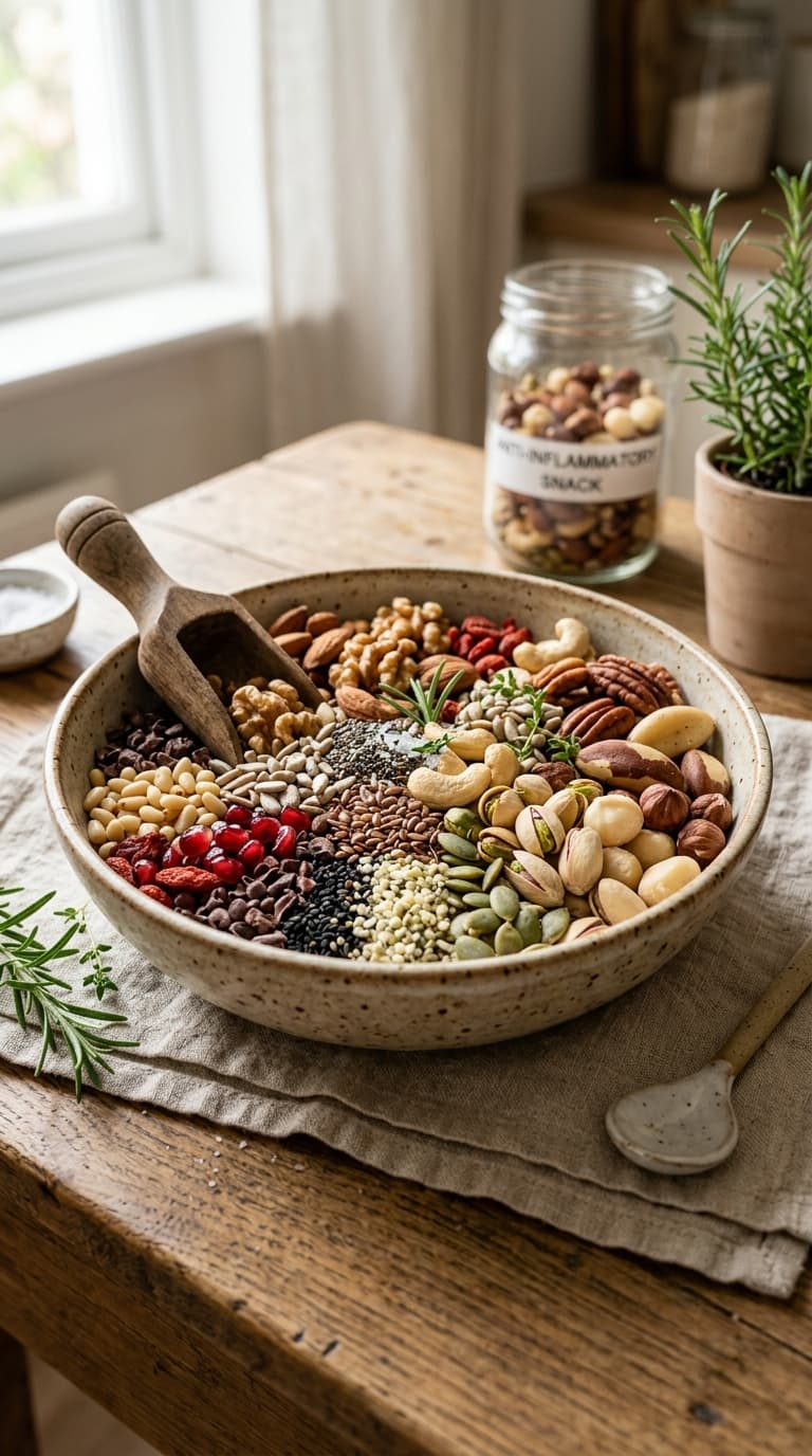 21 Anti-Inflammatory Seeds and Nuts to Snack On Daily