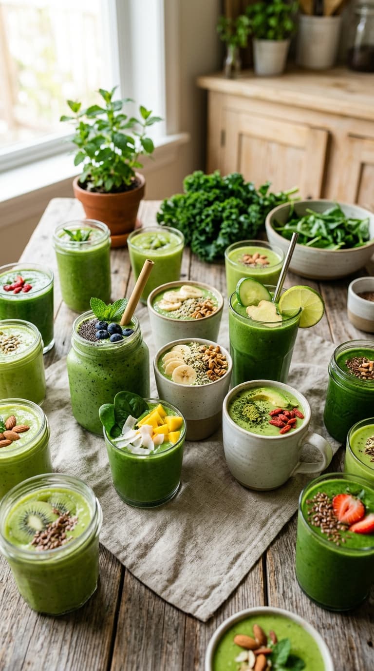 23 Anti-Inflammatory Green Smoothie Recipes That Actually Taste Good